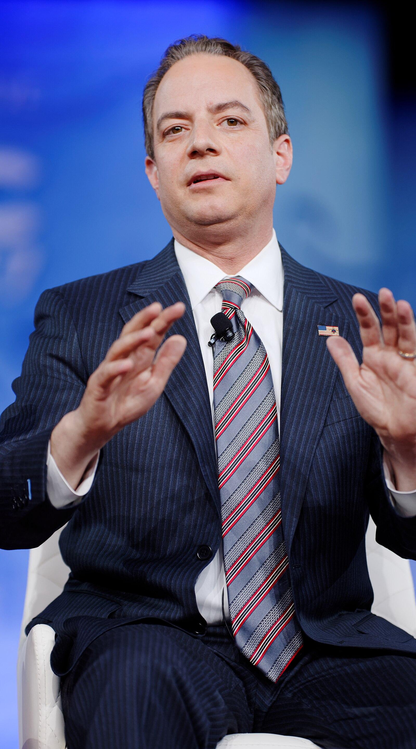 White House Chief of Staff Reince Priebus at CPAC 2017 February 23rd 2017 by Michael Vadon 10